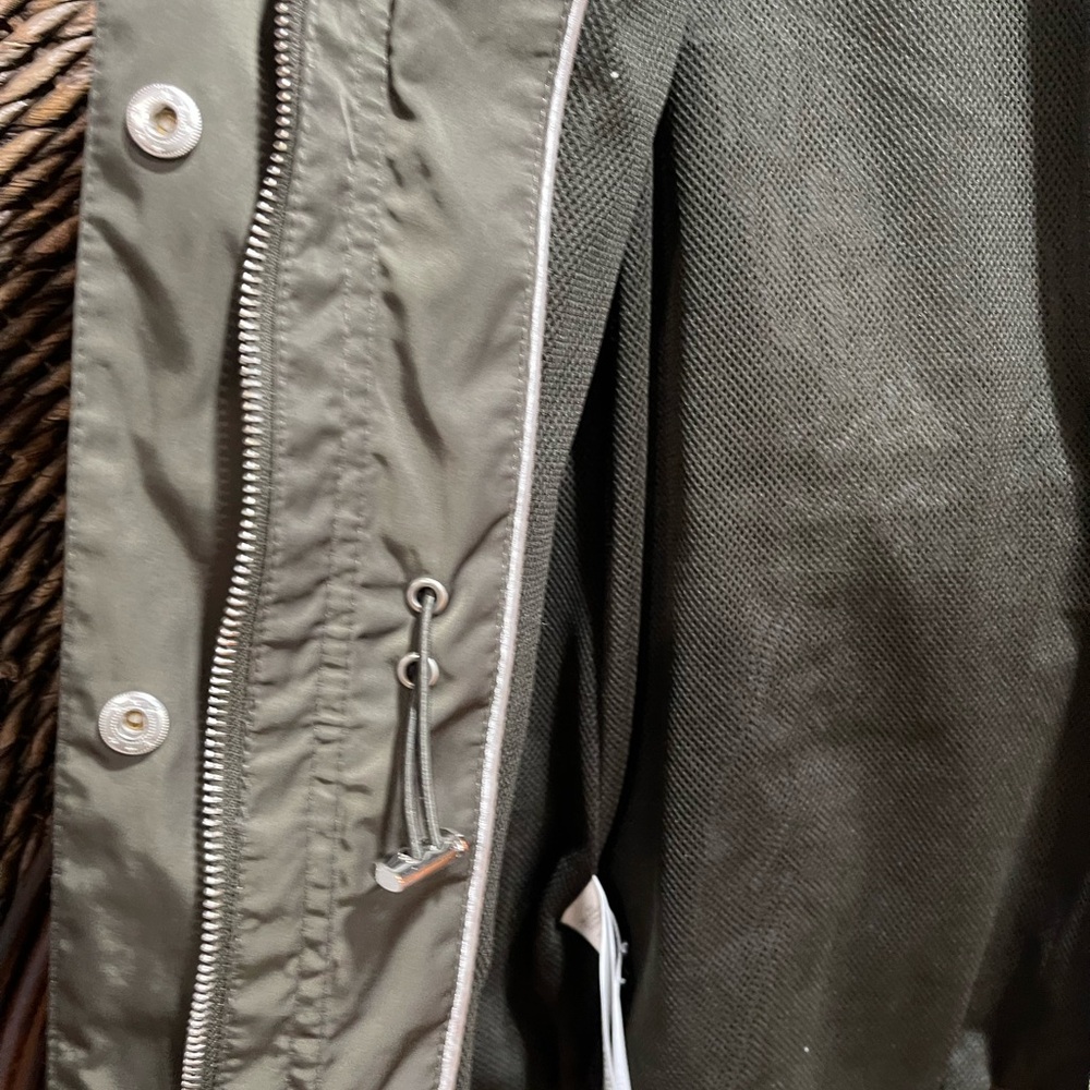 Bcbgeneration Olive Jacket With Chain Detail - image 5